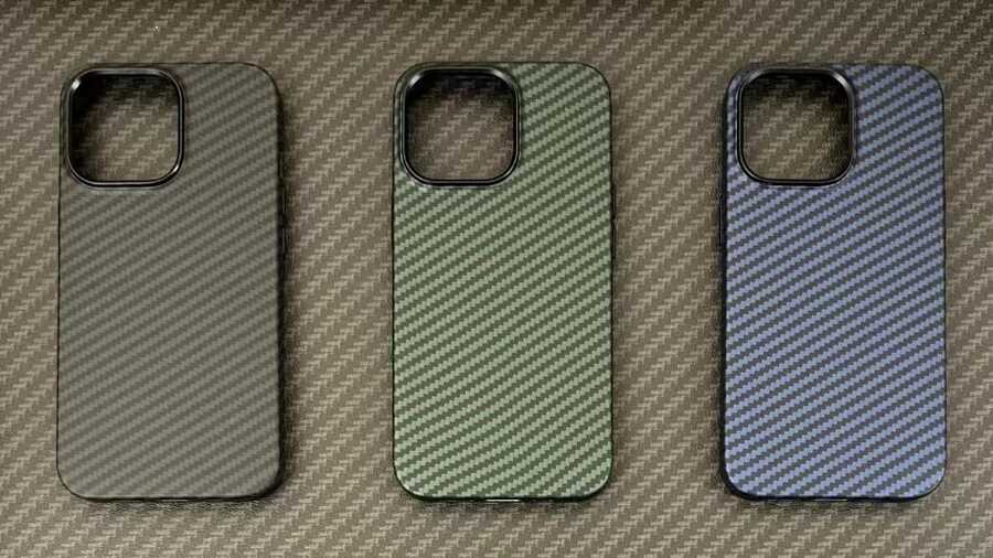 iPhone 13 Pro Kılıf Karbon Fiber Tasarımlı Zore Karbono Kılıf