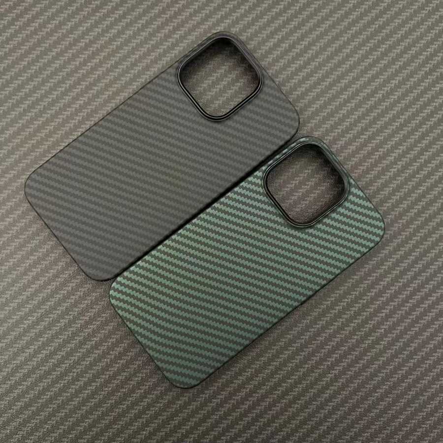 iPhone 13 Pro Kılıf Karbon Fiber Tasarımlı Zore Karbono Kılıf