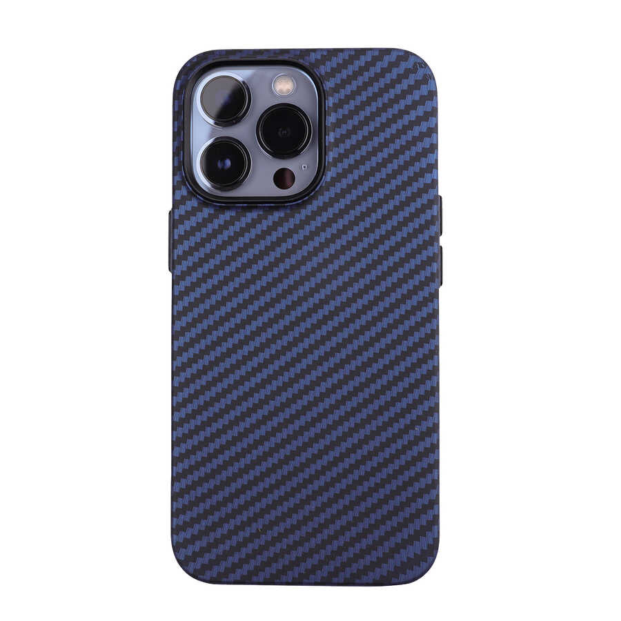 iPhone 13 Pro Kılıf Karbon Fiber Tasarımlı Zore Karbono Kılıf