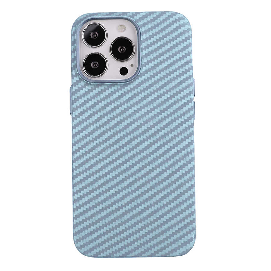 iPhone 13 Pro Kılıf Karbon Fiber Tasarımlı Zore Karbono Kılıf