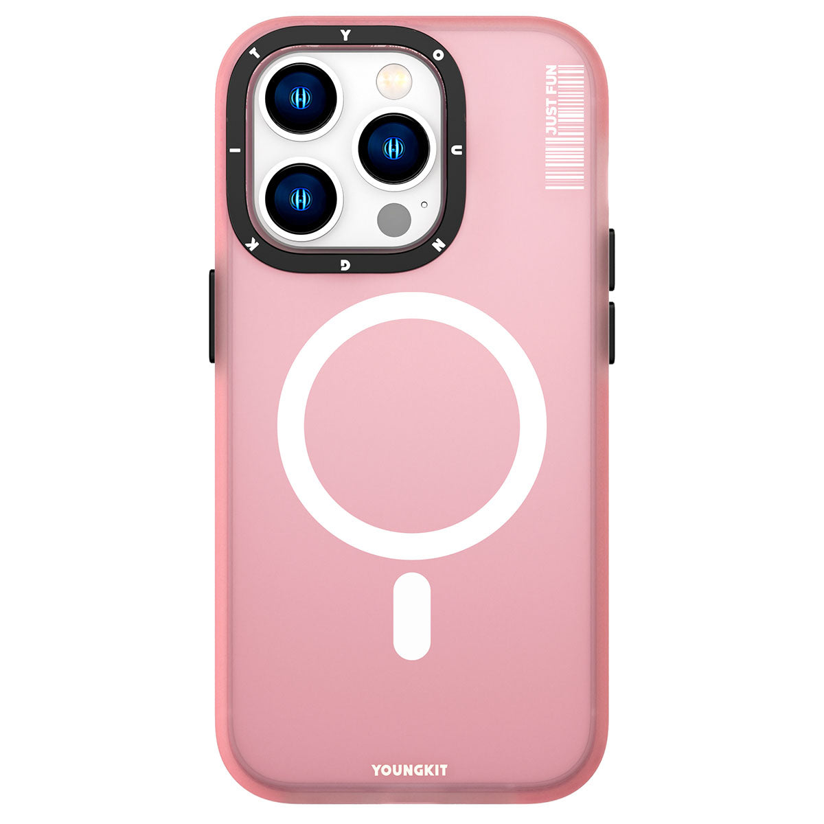 iPhone 13 Pro Kılıf M-safe Şarj Özellikli Youngkit Colored Sand Serisi Kılıf