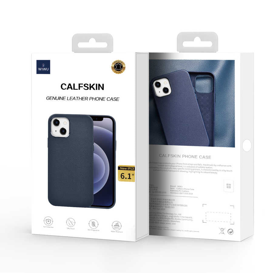 iPhone 13 Pro Kılıf Wiwu Calfskin Kılıf