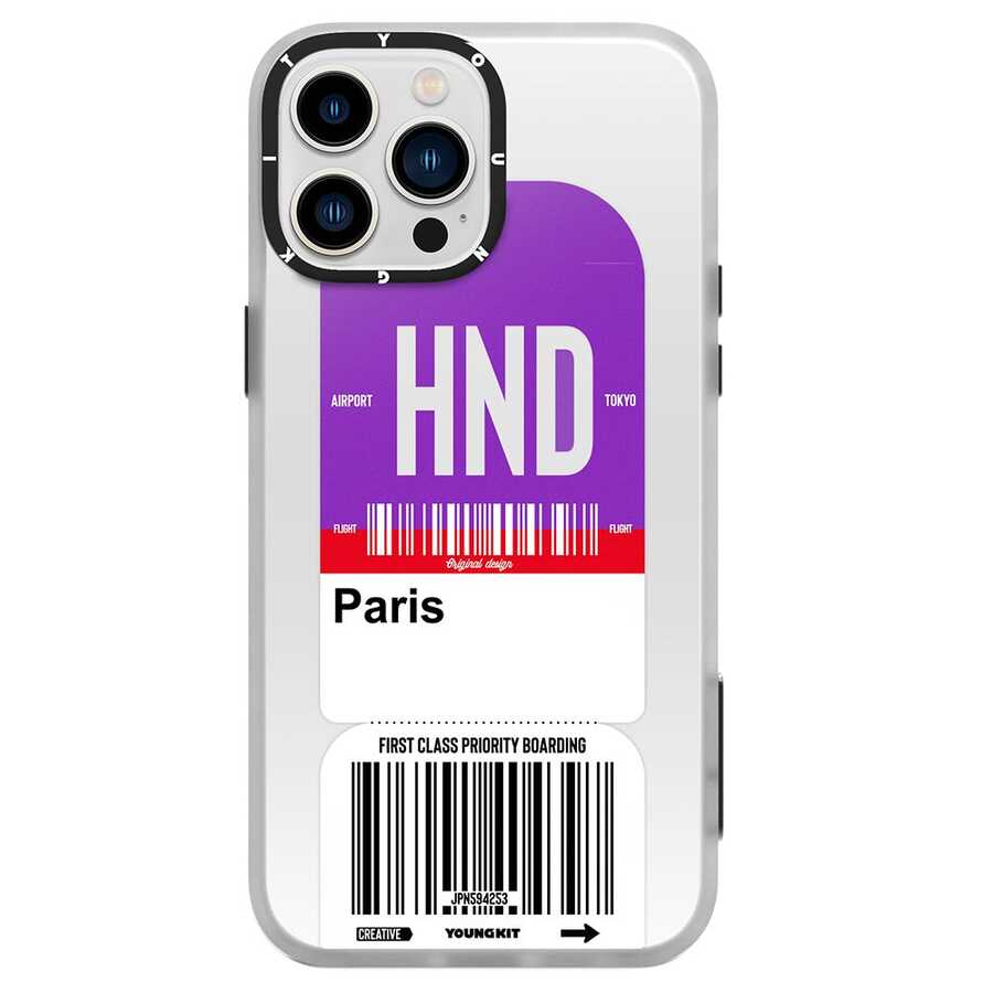 iPhone 13 Pro Kılıf YoungKit Any Time Trip Serisi Kılıf