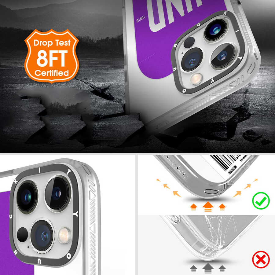 iPhone 13 Pro Kılıf YoungKit Any Time Trip Serisi Kılıf