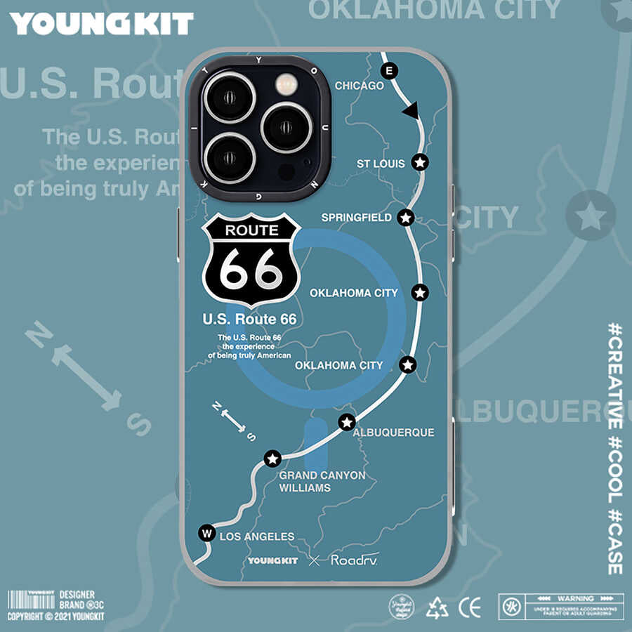 iPhone 13 Pro Kılıf YoungKit Highroad Serisi Kılıf