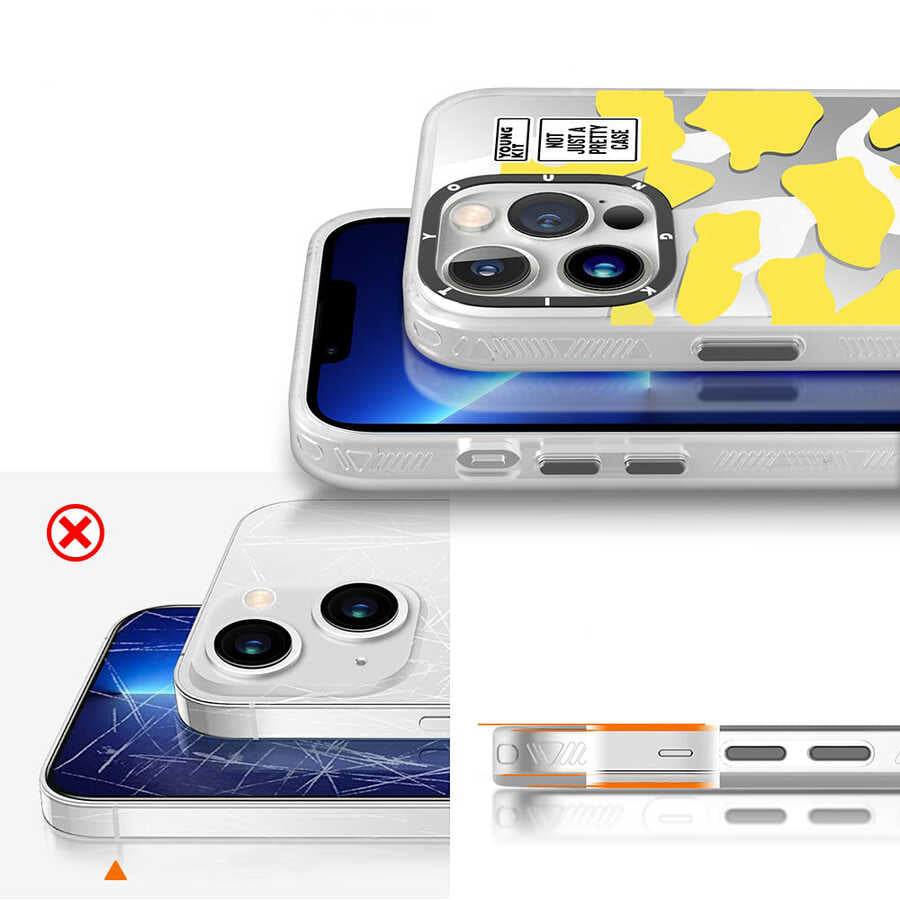 iPhone 13 Pro Kılıf YoungKit Kamuflaj Serisi Kılıf