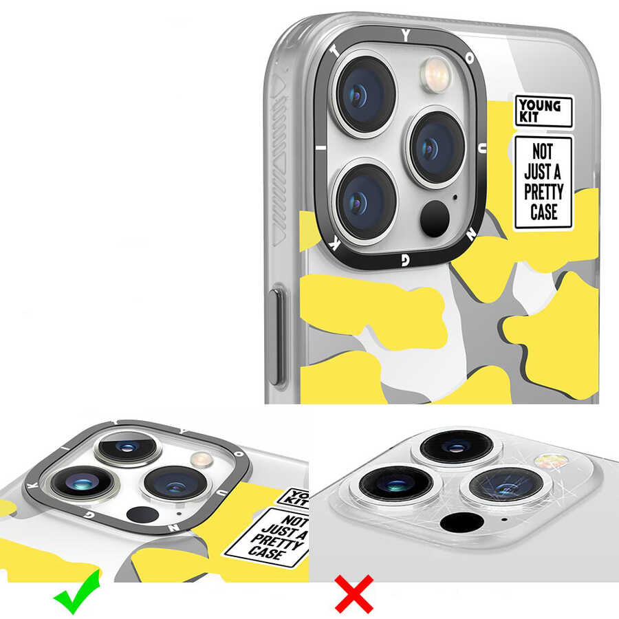 iPhone 13 Pro Kılıf YoungKit Kamuflaj Serisi Kılıf