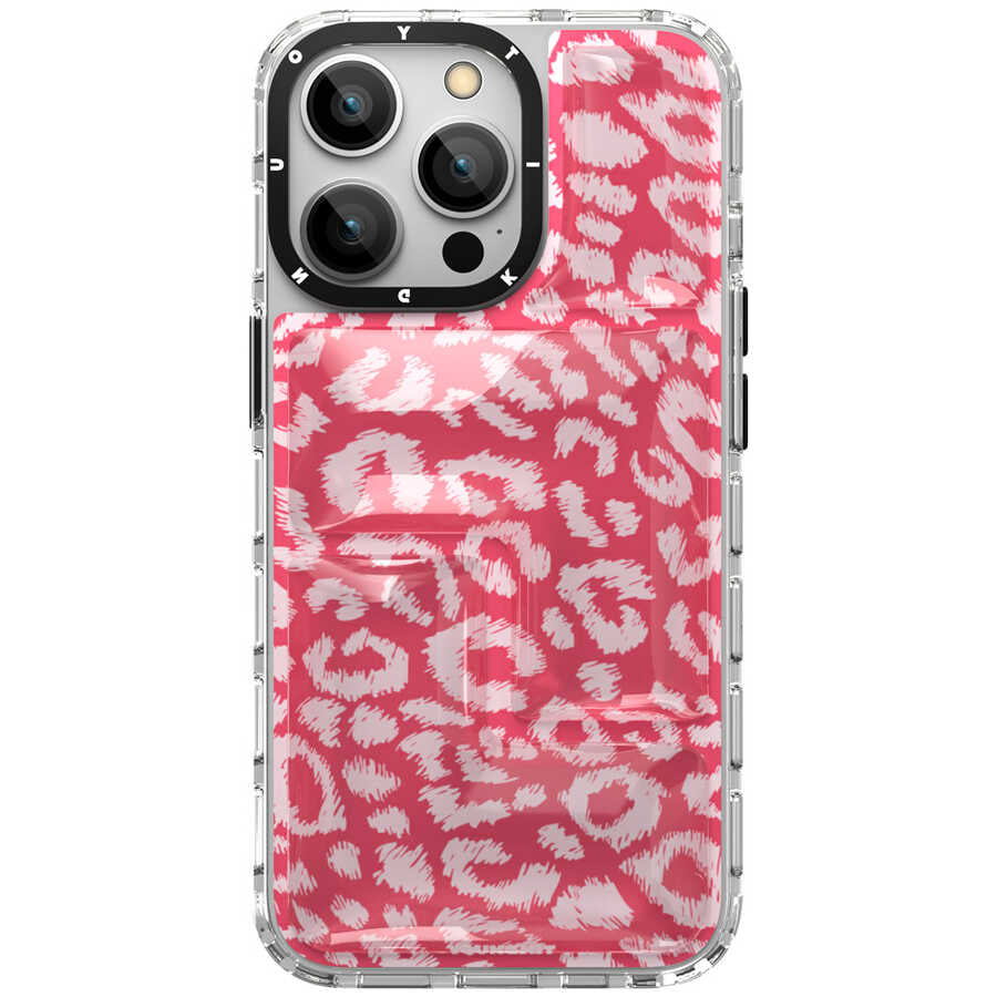 iPhone 13 Pro Kılıf YoungKit Leopard Article Serisi Kılıf