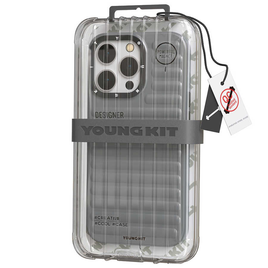 iPhone 13 Pro Kılıf YoungKit Plain Coloured Serisi Kılıf