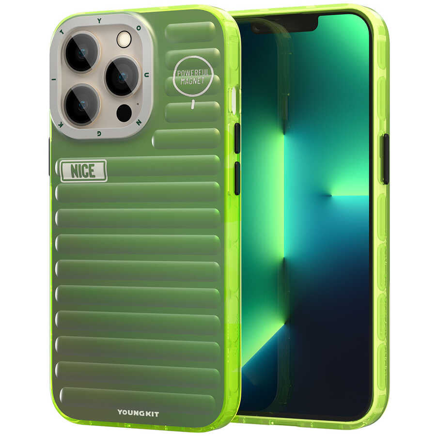 iPhone 13 Pro Kılıf YoungKit Plain Coloured Serisi Kılıf
