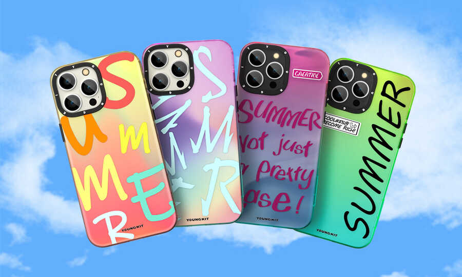 iPhone 13 Pro Kılıf YoungKit Summer Serisi Kılıf
