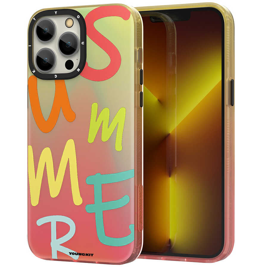 iPhone 13 Pro Kılıf YoungKit Summer Serisi Kılıf