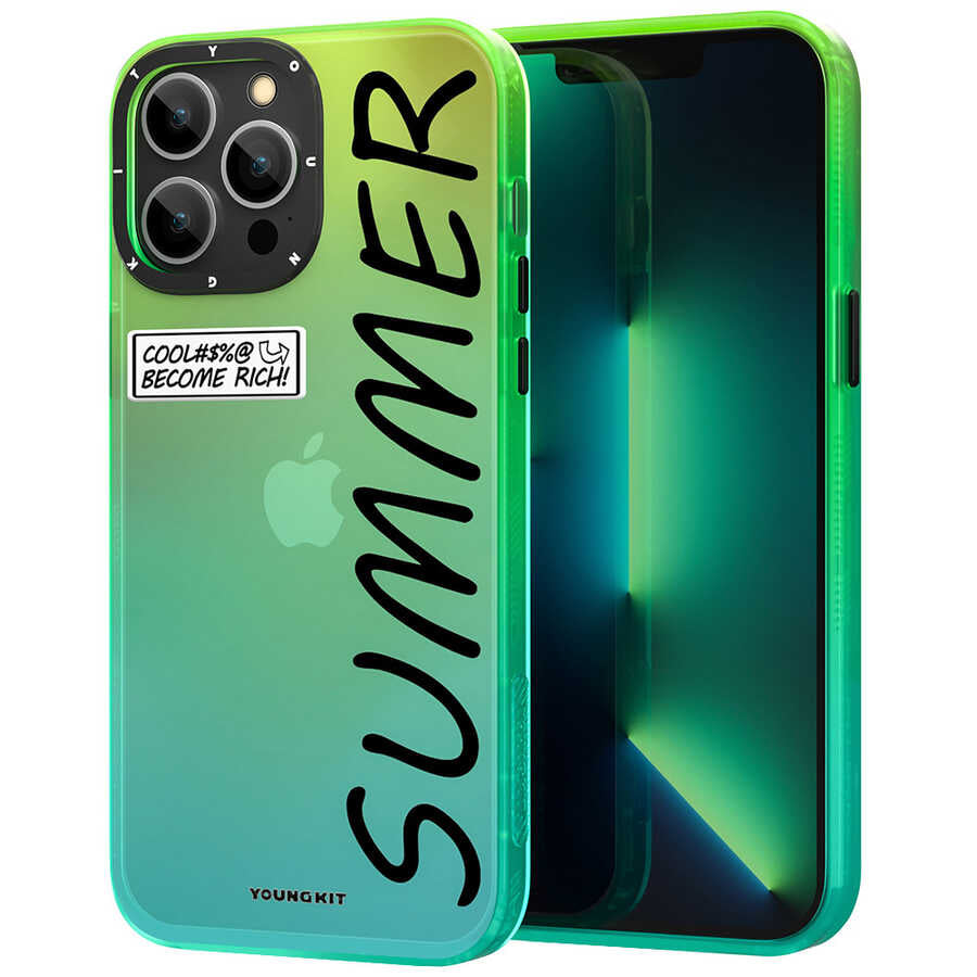 iPhone 13 Pro Kılıf YoungKit Summer Serisi Kılıf