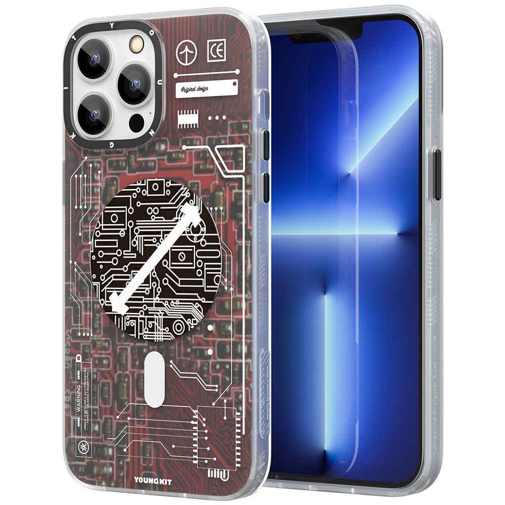 iPhone 13 Pro Kılıf YoungKit Technology Serisi Kılıf