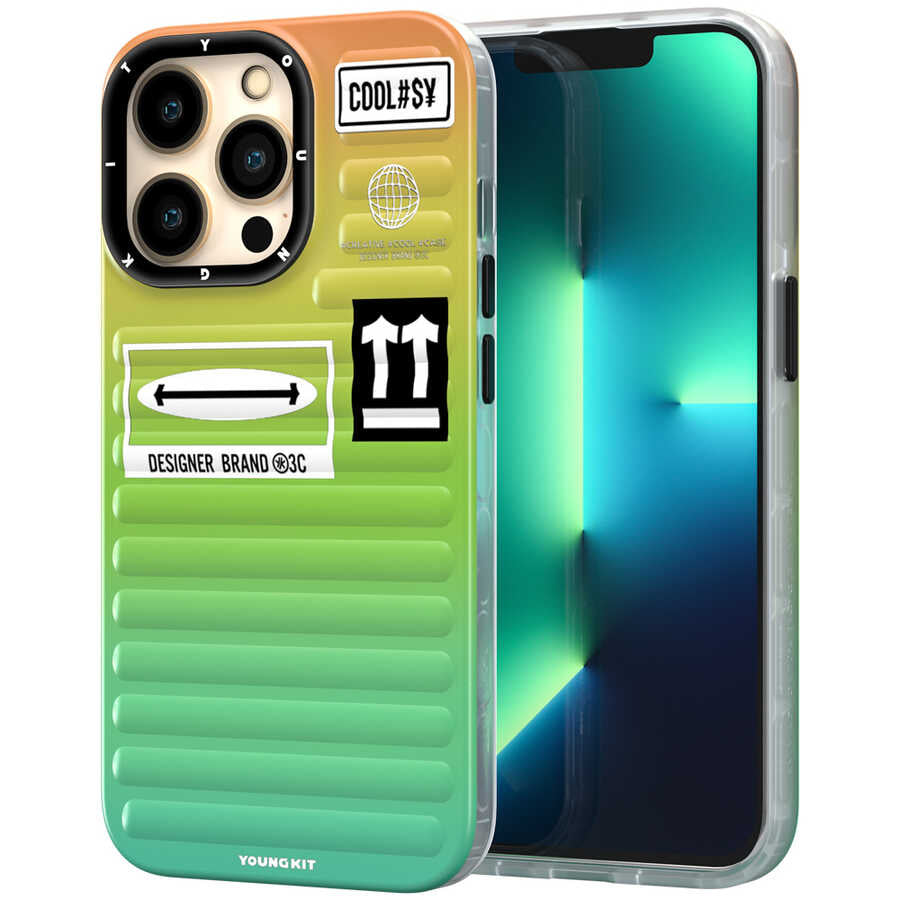iPhone 13 Pro Kılıf YoungKit The Secret Color Serisi Kılıf