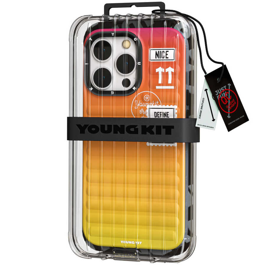 iPhone 13 Pro Kılıf YoungKit The Secret Color Serisi Kılıf