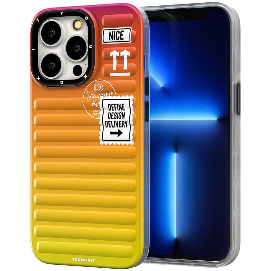 iPhone 13 Pro Kılıf YoungKit The Secret Color Serisi Kılıf