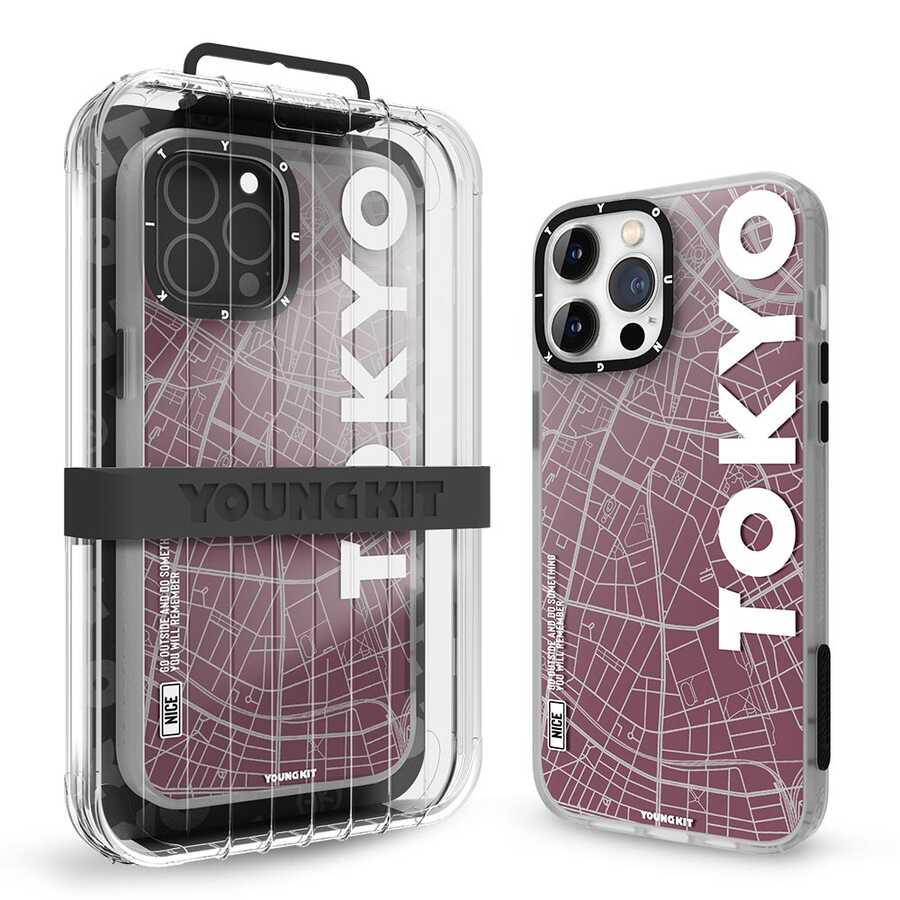iPhone 13 Pro Kılıf YoungKit World Trip Serisi Kılıf