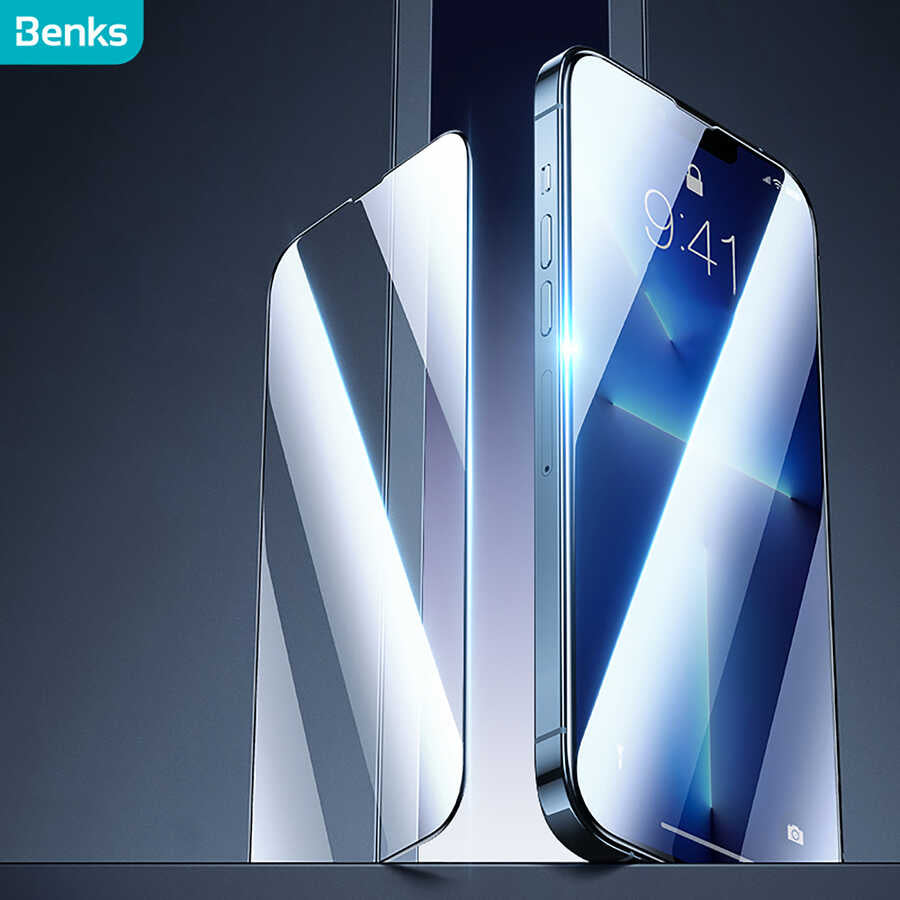 iPhone 13 Pro Max Benks Mat Ekran Koruyucu Parmak İzi Bırakmayan Oyunculara Özel Ekran Filmi