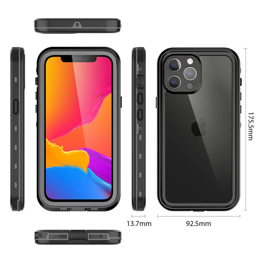 iPhone 13 Pro Max Kılıf 1-1 Su Geçirmez Kılıf