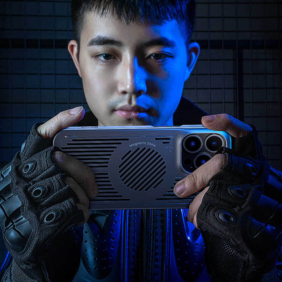 iPhone 13 Pro Max Kılıf Benks Bizzard Soğutucu Özellikli Oyuncu Telefon Kılıfı