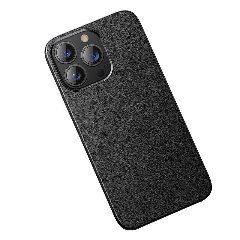 iPhone 13 Pro Max Kılıf Benks Magnetic Hakiki Deri Kılıf