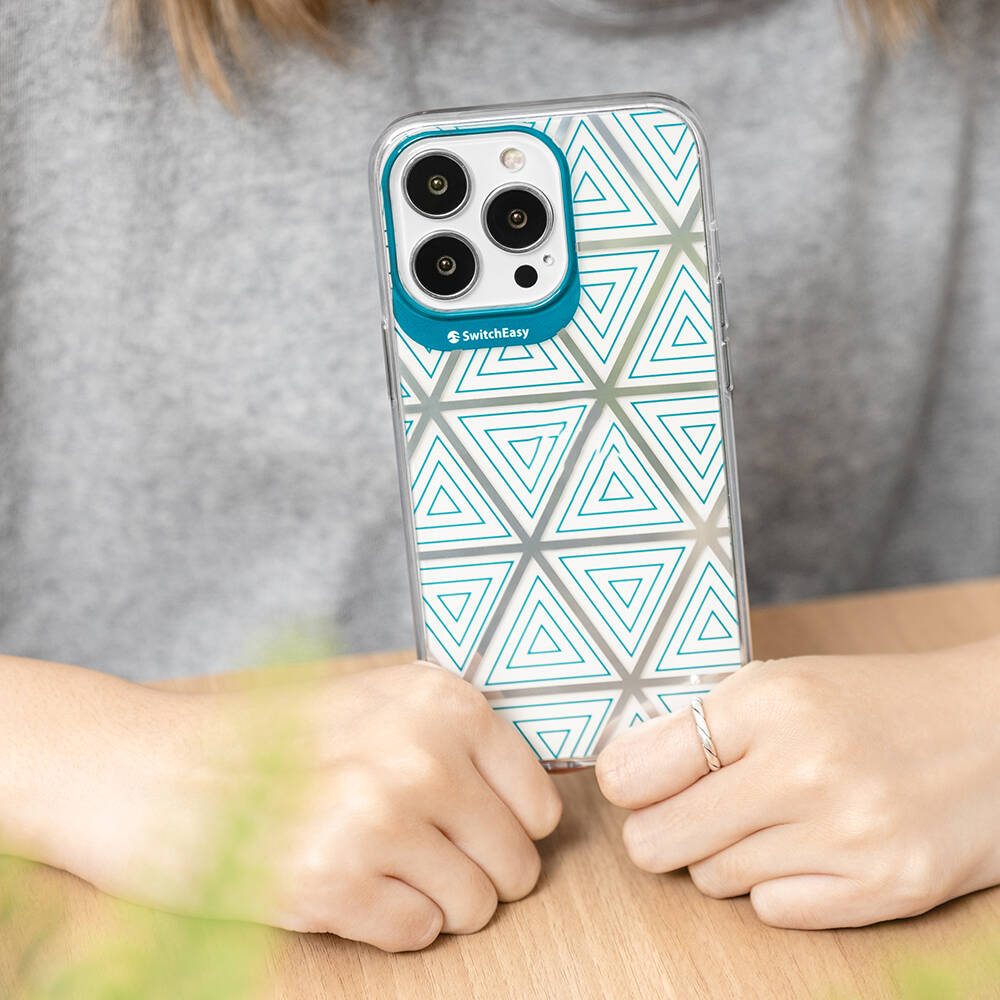 iPhone 13 Pro Max Kılıf Çift IMD Baskılı Lisanslı Switcheasy Artist Aurora Kılıf