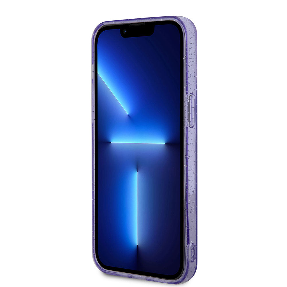 iPhone 13 Pro Max Kılıf GUESS M-safe Şarj Özellikli Glitter Kılıf