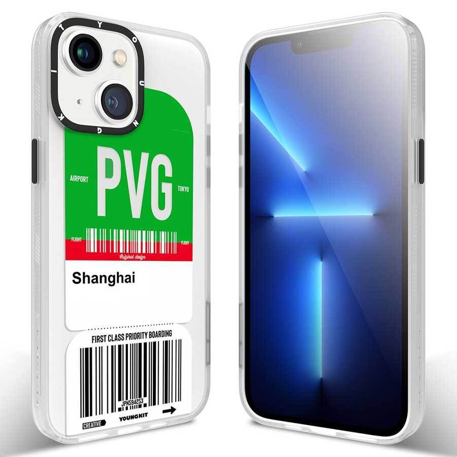 iPhone 13 Kılıf YoungKit Any Time Trip Serisi Kılıf
