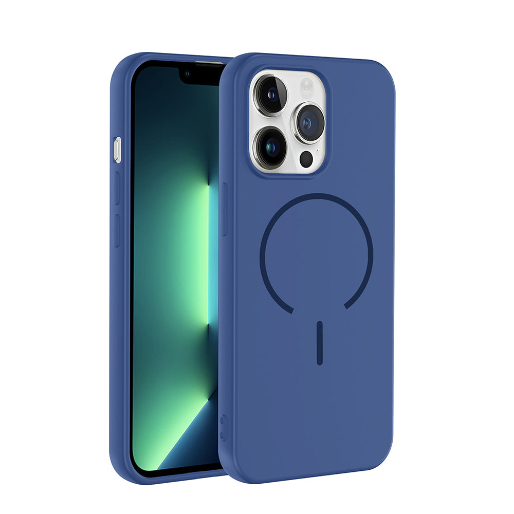 iPhone 13 Pro Max Kılıf M-safe Şarj Özellikli Zore Meta Kılıf