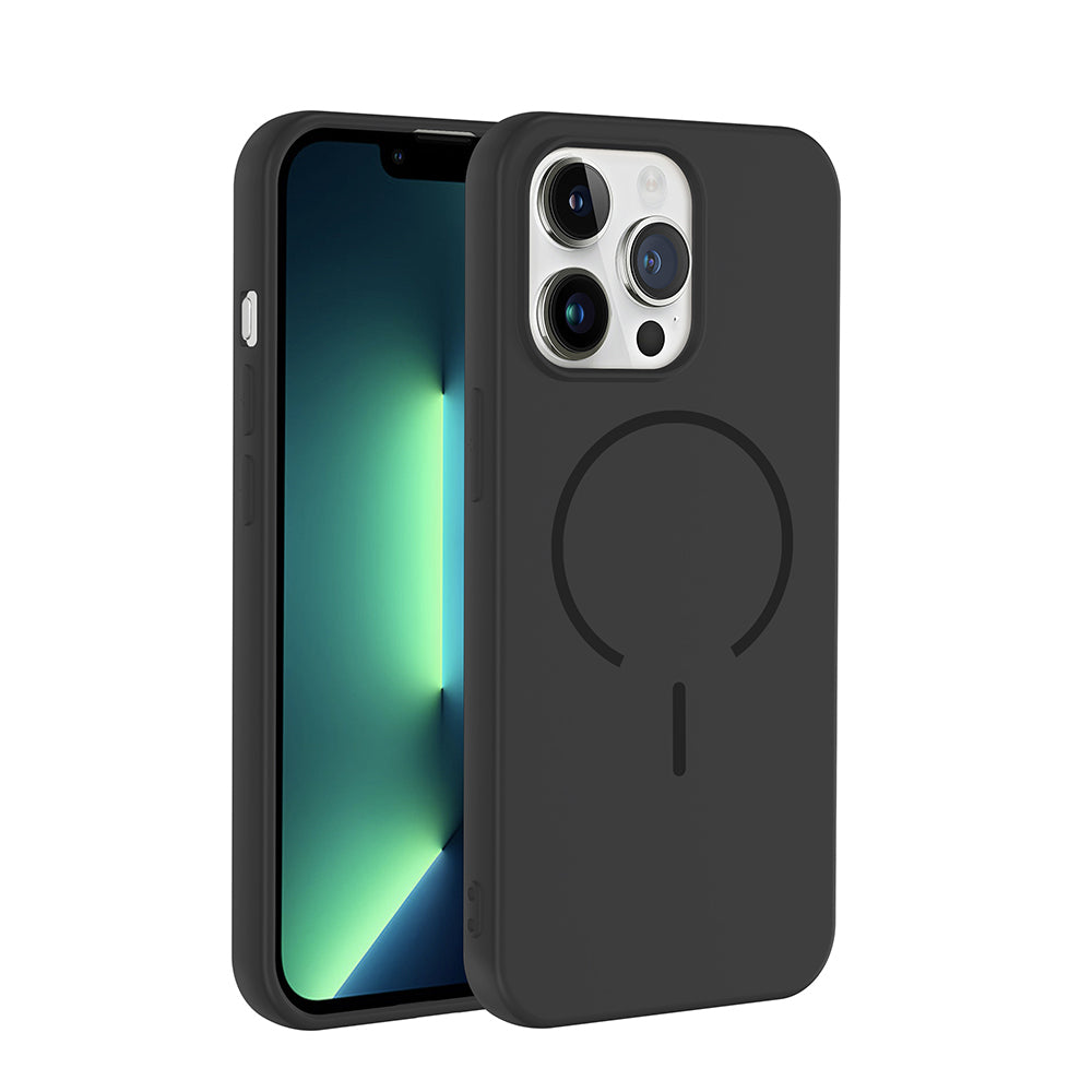 iPhone 13 Pro Max Kılıf M-safe Şarj Özellikli Zore Meta Kılıf