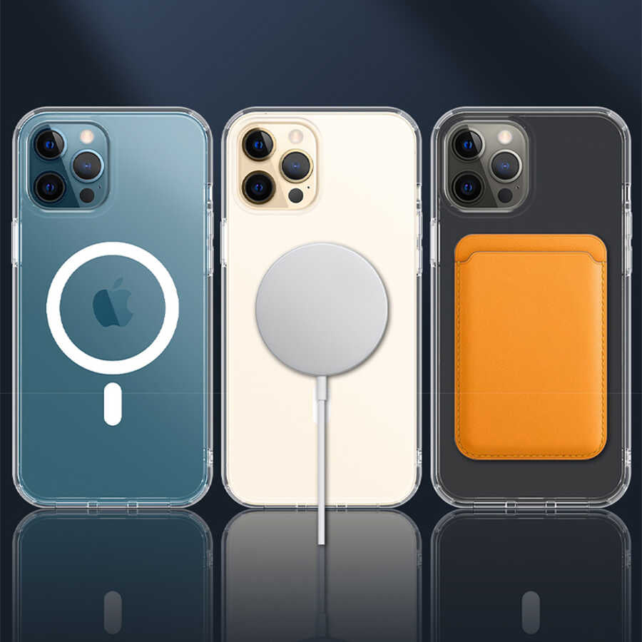 iPhone 13 Pro Max Kılıf Wiwu Magnetic Crystal Kılıf