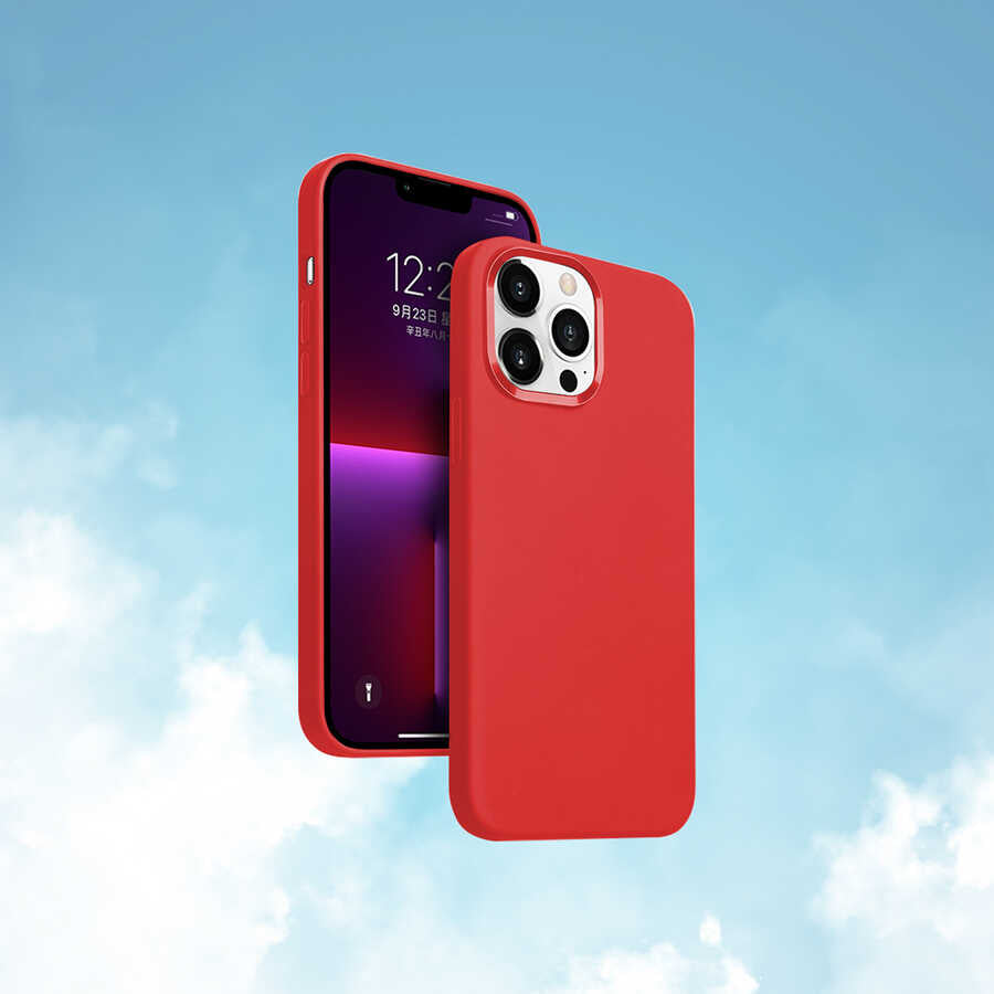 iPhone 13 Pro Max Kılıf Wiwu M-safe Magnetic Silikon Kılıf