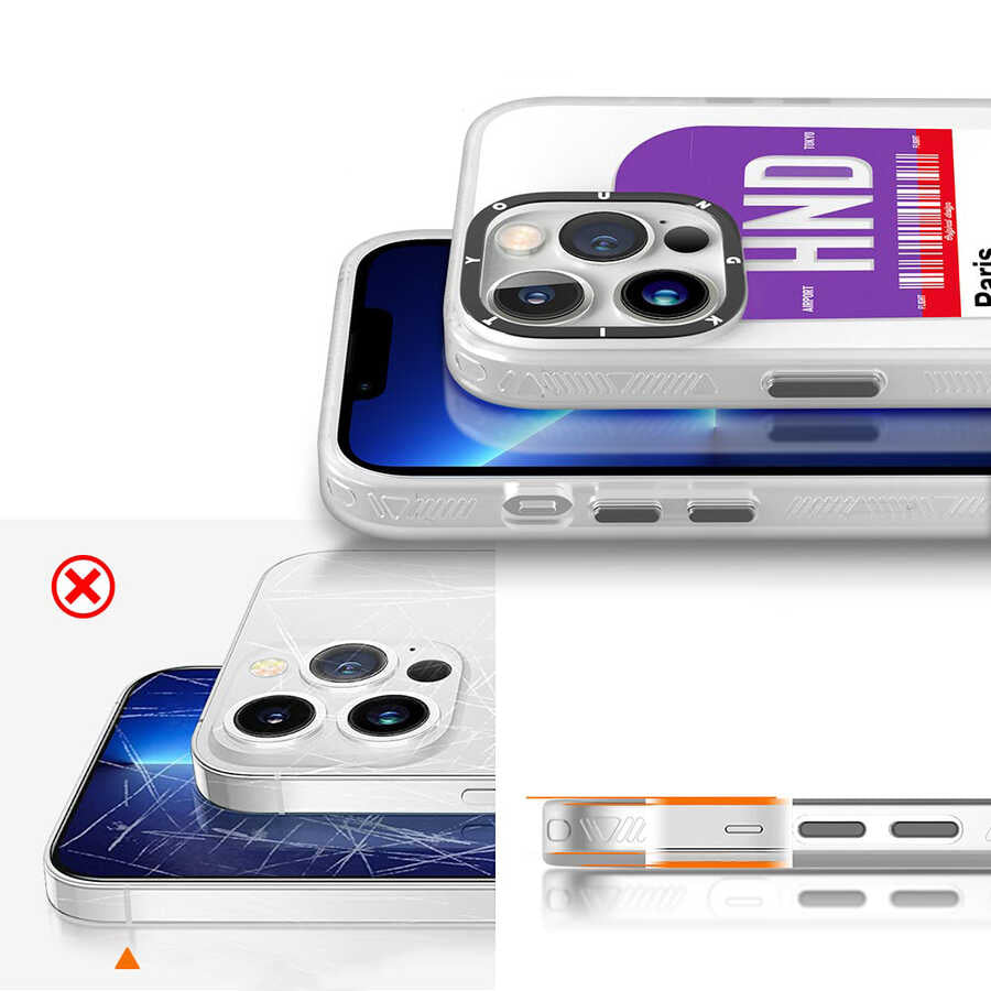 iPhone 13 Pro Max Kılıf YoungKit Any Time Trip Serisi Kılıf