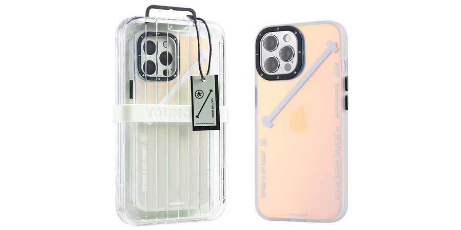 iPhone 13 Pro Max Kılıf YoungKit Fashion Culture Time Serisi Kılıf