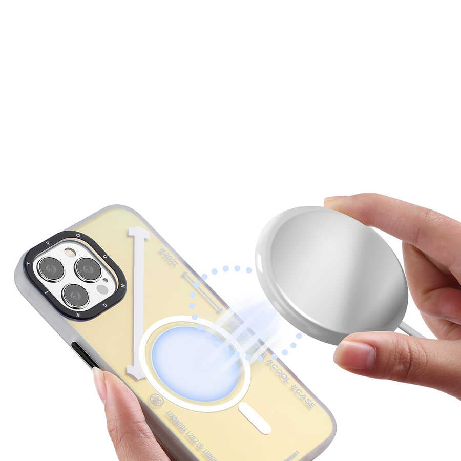 iPhone 13 Pro Max Kılıf YoungKit Fashion Culture Time Serisi Kılıf