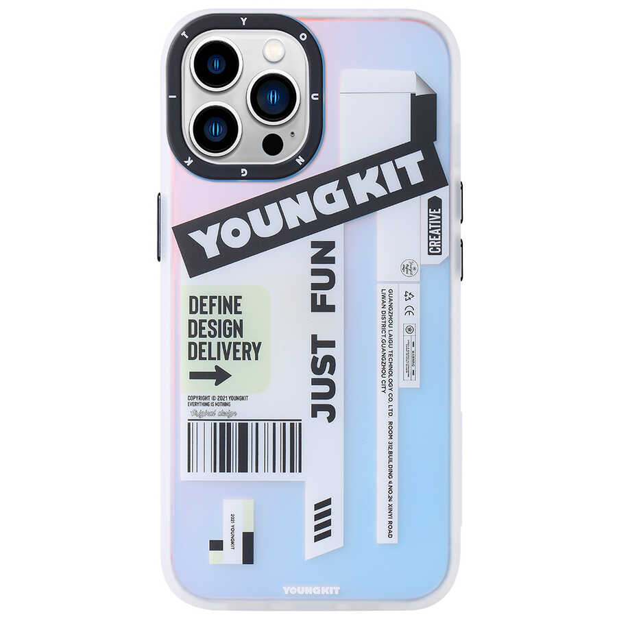 iPhone 13 Pro Max Kılıf YoungKit Fashion Culture Time Serisi Kılıf