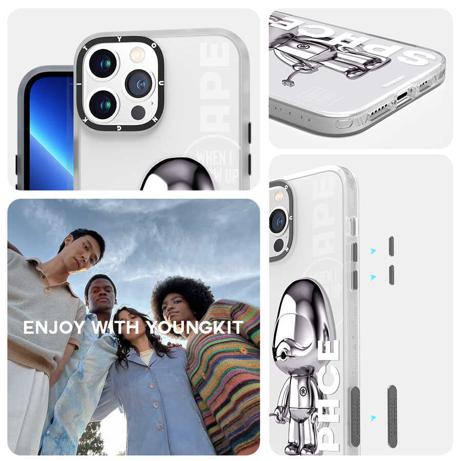 iPhone 13 Pro Max Kılıf YoungKit Klasik Serisi Kılıf