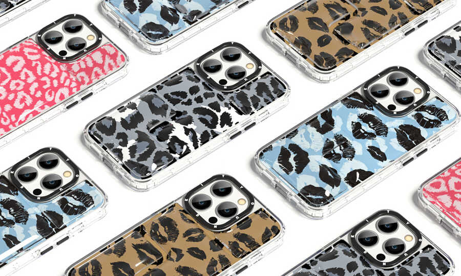 iPhone 13 Pro Max Kılıf YoungKit Leopard Article Serisi Kılıf