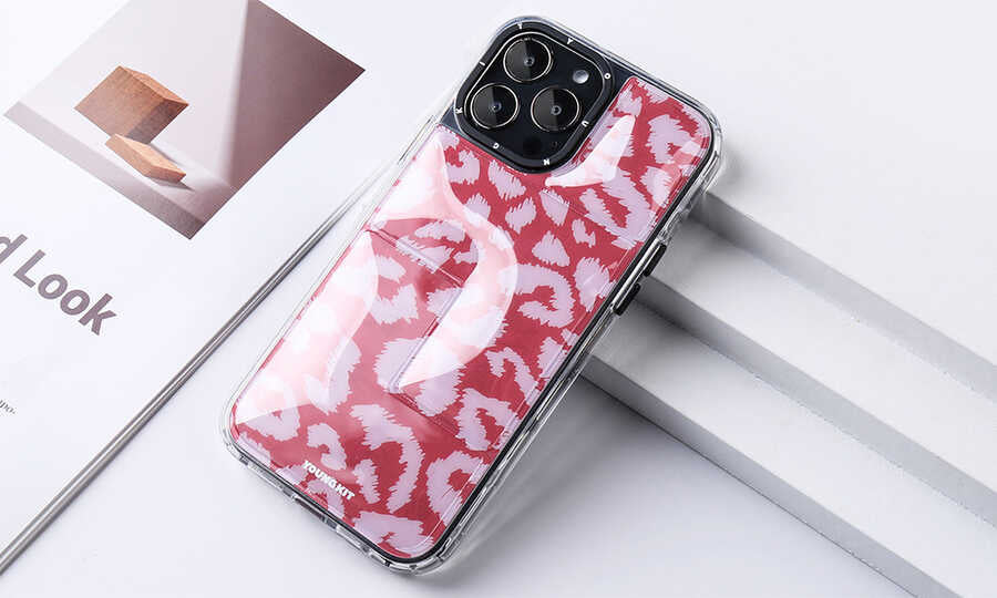 iPhone 13 Pro Max Kılıf YoungKit Leopard Article Serisi Kılıf