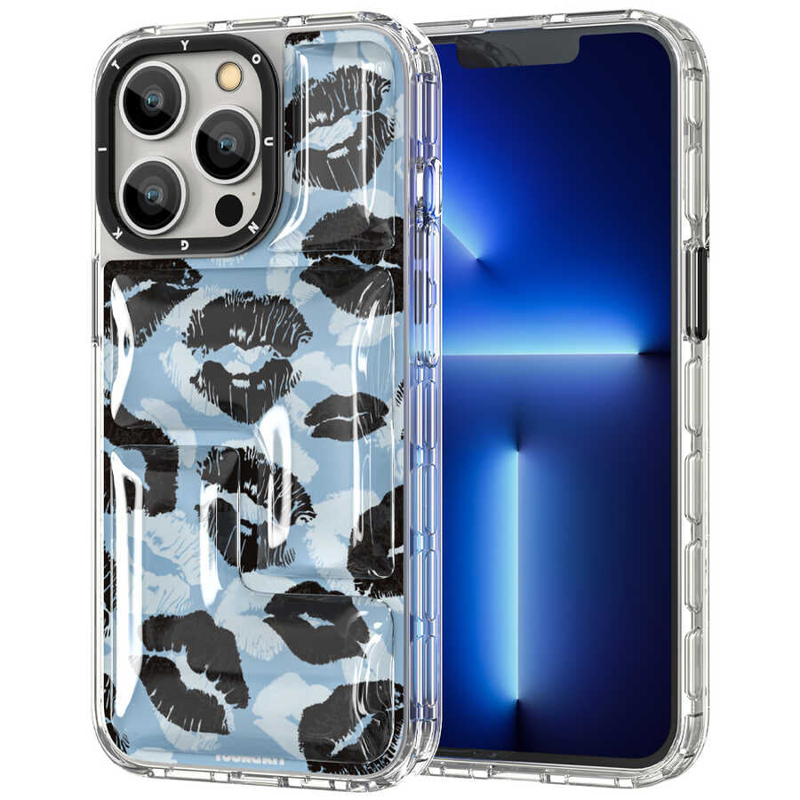 iPhone 13 Pro Max Kılıf YoungKit Leopard Article Serisi Kılıf