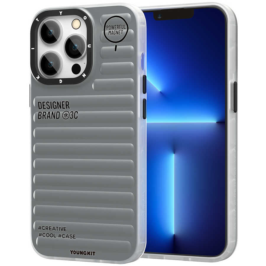 iPhone 13 Pro Max Kılıf YoungKit Plain Coloured Serisi Kılıf