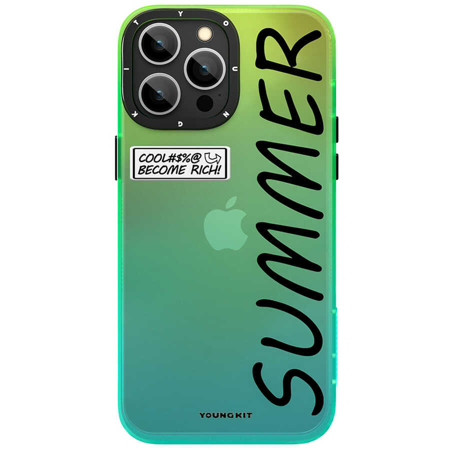 iPhone 13 Pro Max Kılıf YoungKit Summer Serisi Kılıf