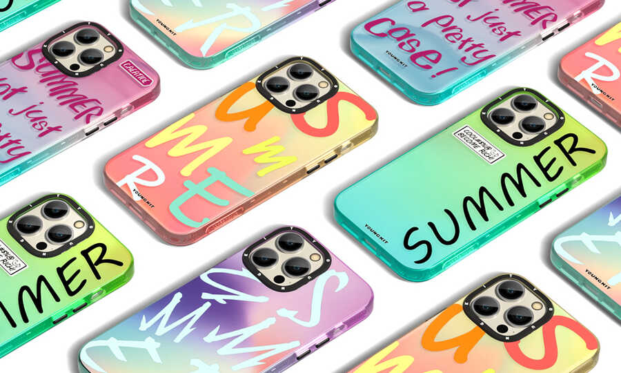 iPhone 13 Pro Max Kılıf YoungKit Summer Serisi Kılıf
