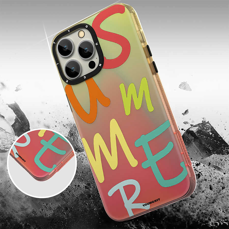 iPhone 13 Pro Max Kılıf YoungKit Summer Serisi Kılıf