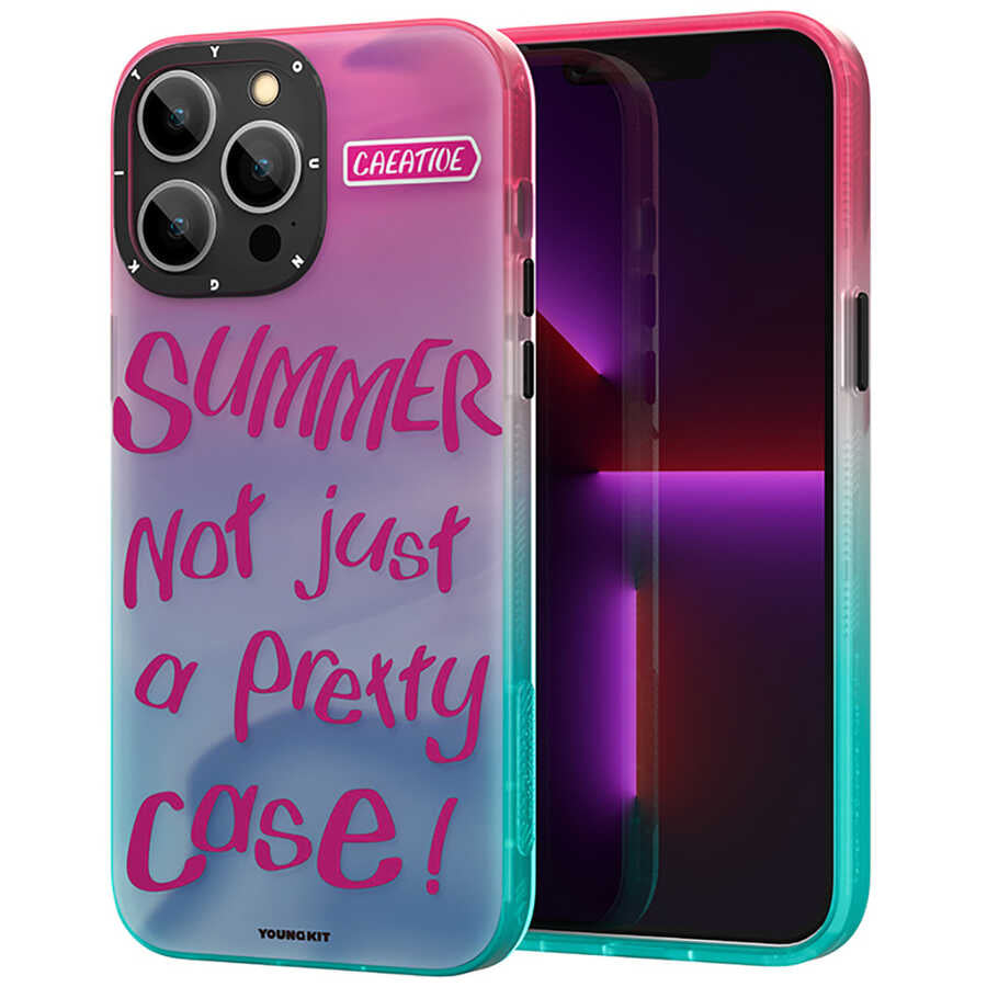 iPhone 13 Pro Max Kılıf YoungKit Summer Serisi Kılıf