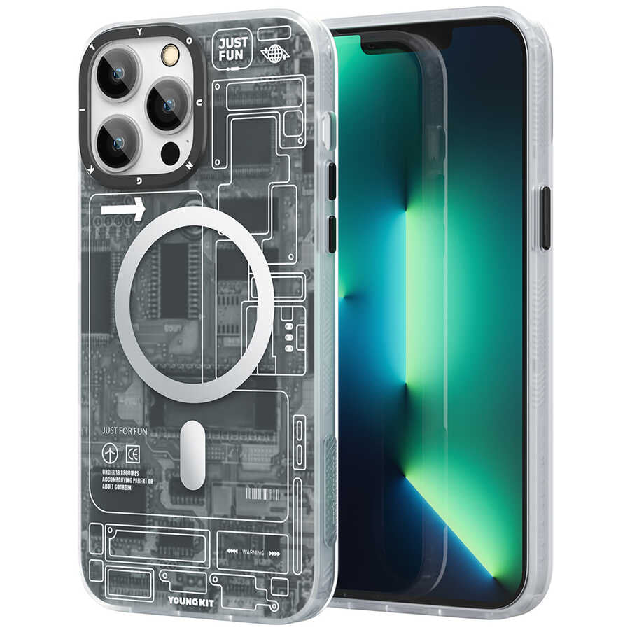 iPhone 13 Pro Max Kılıf YoungKit Technology Serisi Kılıf