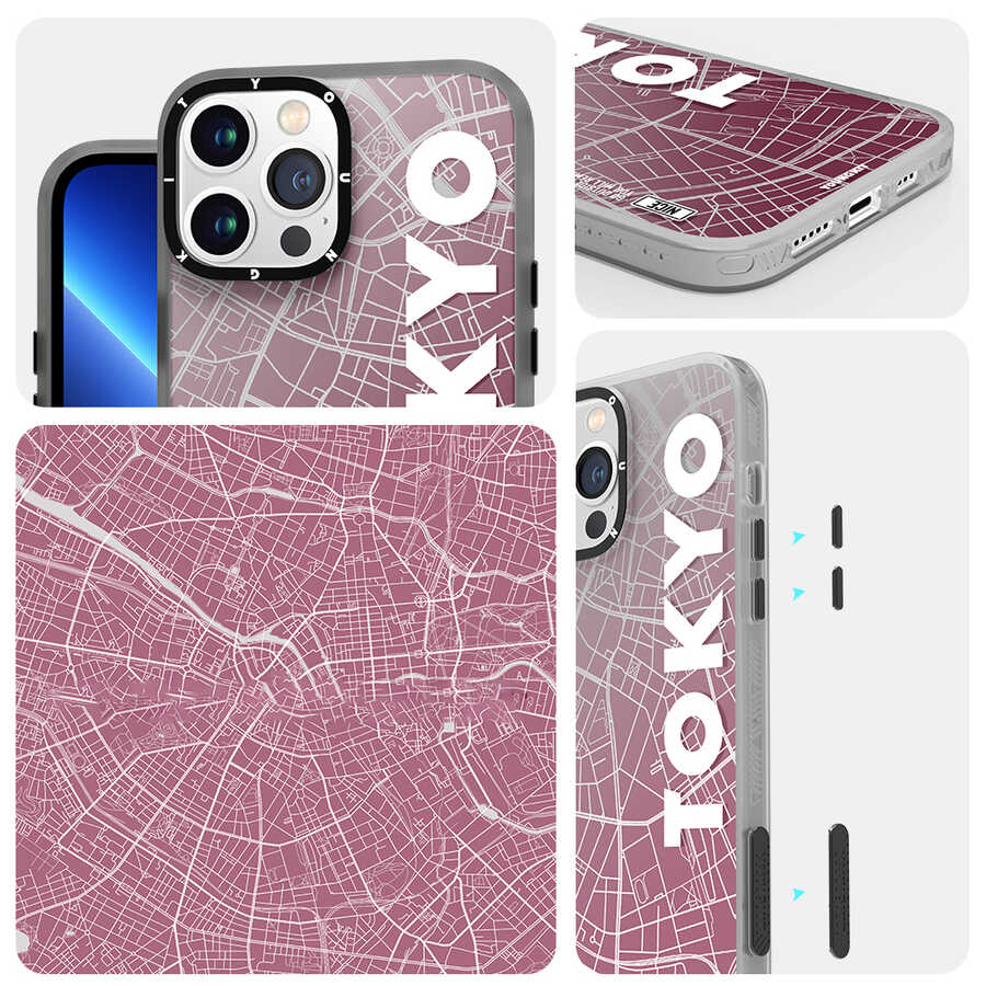 iPhone 13 Pro Max Kılıf YoungKit World Trip Serisi Kılıf