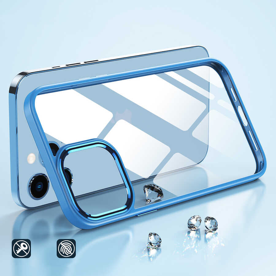 iPhone 13 Pro Max Kılıf Zore Krom Kılıf