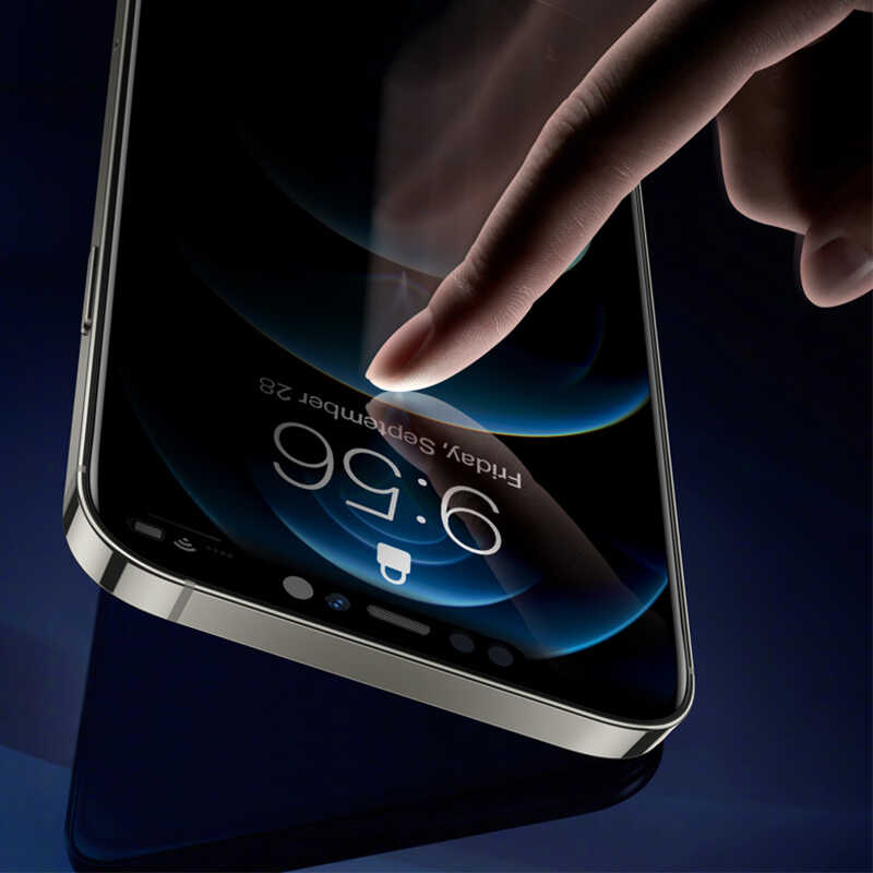 iPhone 13 Pro Max Wiwu Easy İnstall iPrivacy Temperli Ekran Koruyucu